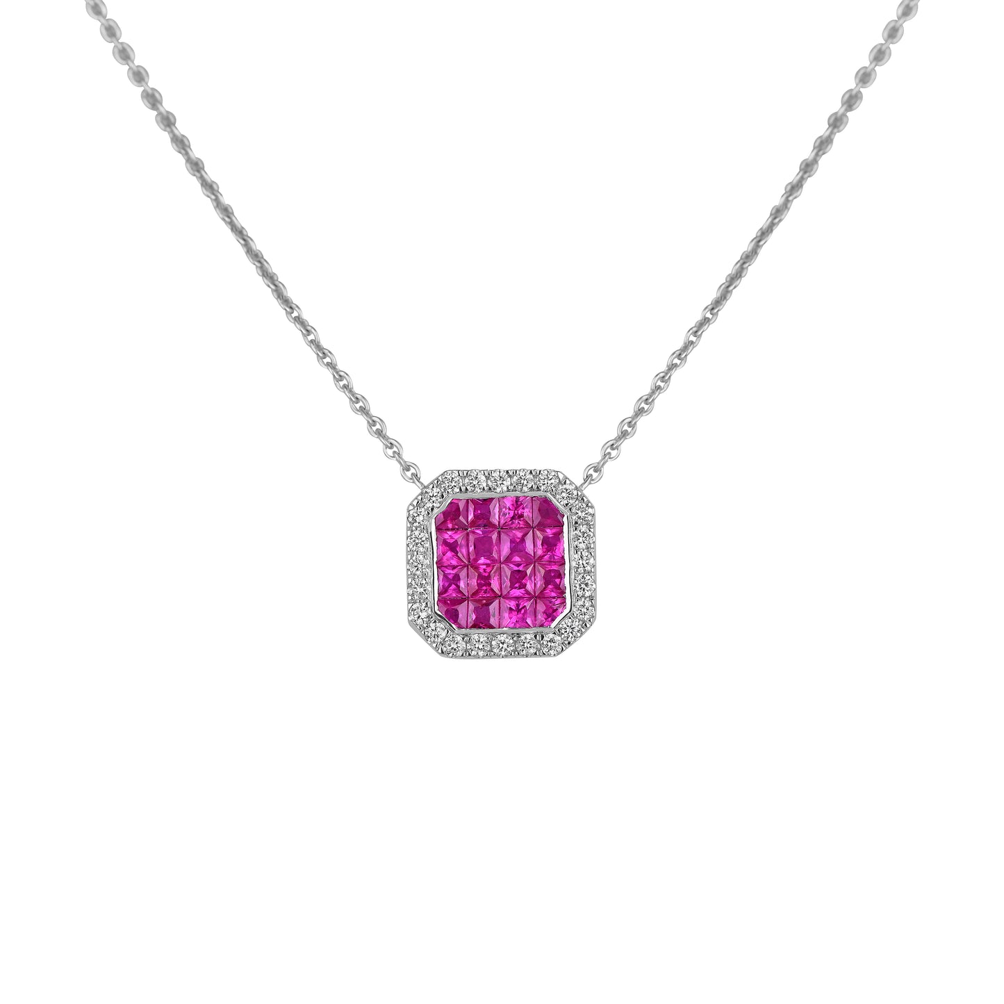 Crimson Frame Pendant